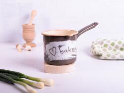 Metalac Cana cu maner lung 1.2l Bakery Metalac email/12cm/1.2l (380989)