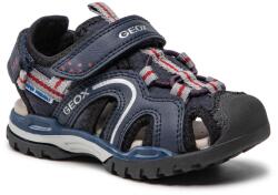 Geox Gyermek szandál, Geox, 209387575, Eco-bőr, sötétkék, 24 EU (0000209387575_24)