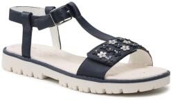 Geox Lányszandál, 209387483, Geox, Eco-bőr, sötétkék, 39 EU (0000209387483_39)