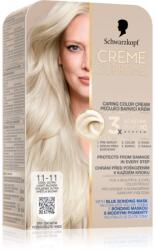 Schwarzkopf Creme Supreme tartós hajfesték árnyalat 11-11 Cool Ultra Light Blonde 60 ml