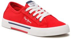 Pepe Jeans Fiú tornacipő, Pepe Jeans, 300290477, textil, piros, 32 EU (0000300290477_32)