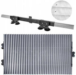Autolife Napvédő roló első szélvédőre - 70x150 cm, szívókorongos rögzítés (97689)