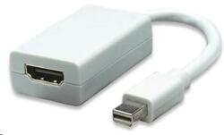 PremiumCord Mini DisplayPort HDMI Átalakító Fehér 10cm kportadm01 (kportadm01)