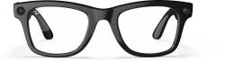 Meta RAY-BAN Meta Wayfarer (Standard) Smart Glasses - Shiny Black, Clear (Large) (RW4008 601/SB 53)
