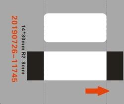 NIIMBOT A2G88588201, 14x30mm, 210db, átlátszó önragasztó címkék (A2G88588201)