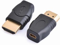 PremiumCord Micro HDMI Átalakító Fekete 3cm kphdma-26 (kphdma-26)