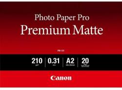 Canon Photo Paper Premium Matte PM-101 8657B017, 210 g/m2, 16.54x23.39", A2, 20db, sima, matt, fehér, fotópapír (8657B017)