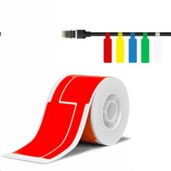 NIIMBOT 1EA01174101, 25x76mm, 200db, vörös önragasztó címkék kábelekhez (1EA01174101)