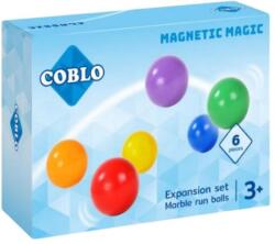 Coblo Golyópálya golyó, színes, klasszikus, 6 db (COBLO6-M)