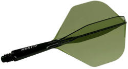 Cuesoul Fluturas si tija darts Cuesoul ROST 77, verde transparent, fluturas Big Standard Wing, tija scurta (CS165980)