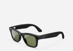 Meta RAY-BAN Meta Wayfarer (Standard) Smart Glasses - Shiny Black, G15 Green (RW4006 601/71 50)