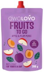 OWOLOVO 100% Alma-Szilva gyümölcspüré - 200g - vitaminbolt - 660 Ft