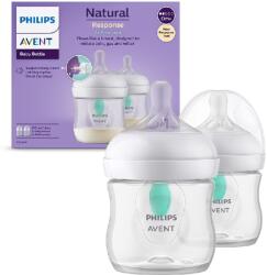 Philips Set 2 biberoane Natural Response SCY670/01, 2*125ml, Avent