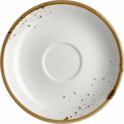 Mäser Espresso alátét Pintar White barna pöttyök 13 cm, barna, S