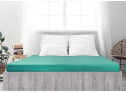 4Home Ideal jersey lepedő zöld türkiz, 200 x 200cm, türkiz, 200 x 200 cm