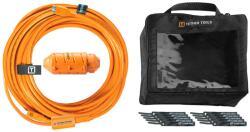 Tether Tools USB Type-C apa - Micro USB Type-B apa Adatkábel - Narancssárga (9.4m) (CUC31B-ORG) (CUC31B-ORG)