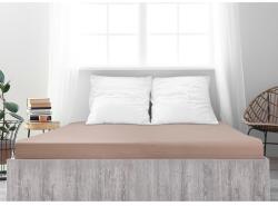 4Home Ideal jersey lepedő dió, barna, 90 x 200 cm