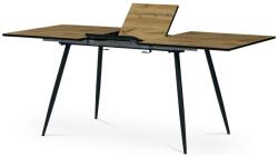 Autronic Összecsukható étkezőasztal 140-180 x 80 cm, tölgyfa
