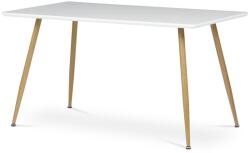 Autronic Étkezőasztal 140 x 80 cm, fehér