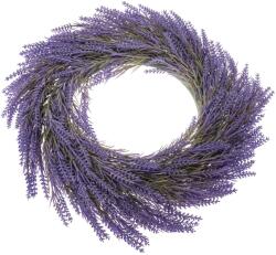 4-Home Levendula művirág koszorú, átmérő 65 cm