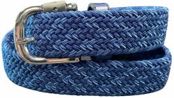 Alberto Gürtel Multicolor Braided Light Blue/Dark Blue 90 cm 90 Szalag (01018880-071-90)