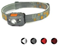 inSPORTline LED fejlámpa inSPORTline Lucetare, 300 lumen, kompakt, 120 m hatótávolság, rugalmas pánt (29070)