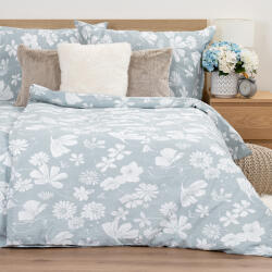 4home Gentle Green krepp ágyneműhuzat, 140 x 200 cm, 70 x 90 cm