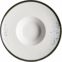 Mäser Gourmet tál Pintar White kék pöttyös 26 cm, kék