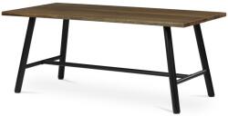 Autronic Tömörfa étkezőasztal 180 x 90 cm, diófa