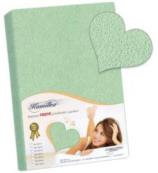 Bellatex frotté lepedő világos zöld, 160 x 200 cm, világoszöld, 160 x 200 cm