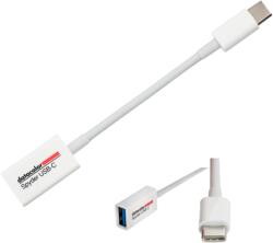 Datacolor Spyder USB Type-C apa - USB Type-A anya Átalakító kábel - Fehér (0.12m) (SPYDER USB-C) (SPYDER USB-C)
