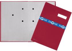 PAGNA Unterschriftsmappe Stoffeinband 20 Fächer rot (24191-11) (24191-11) (24191-11)