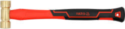 TOYA YT-45291 Sárgaréz kalapács 300 g üvegszálas nyél (YT-45291)