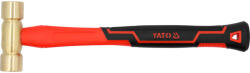 TOYA YT-45292 Sárgaréz kalapács 500 g üvegszálas nyél (YT-45292)
