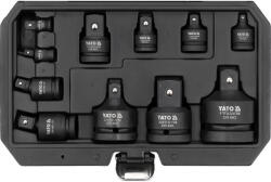 TOYA YT-10646 Gépi dugókulcs adapter készlet 11 részes (YT-10646)