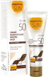 Gerovital Crema nuantatoare pentru fata SPF 50 Sun, 50 ml, Gerovital