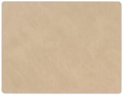 LIND DNA Terítő SQUARE NUPO 26 x 34 cm, homok, bőr, LIND DNA (LIND991618)