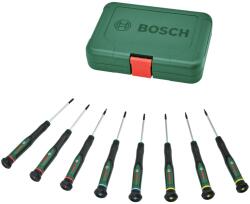 Bosch Set de surubelnite de precizie Bosch 8 bucati (surubelnita din otel premium S2 pentru bricolaj si modelare; Varf precis si magnetic; PH/TX/SL; Dimensiune cu cod de culoare; Prindere moale) (1600A02Z9M