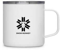 Snow Monkey Booster thermo bögre fehér