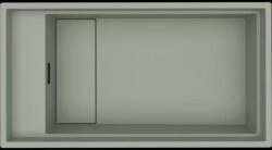 Elleci - Mosogatótálca Dialogo 360 Workstation Keratek K82 Sage arany tartozékokkal LKD36082BRZ (LKD36082BRZ)