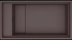 Elleci - Mosogatótálca Dialogo 360 Workstation Keratek K82 Sage arany tartozékokkal LKD36087BRZ (LKD36087BRZ)