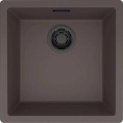 Elleci - Mosogatótálca Zen 102 Keratek K87 Cocoa fekete tartozékokkal LKZ10287BKM (LKZ10287BKM)