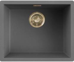 Elleci - Mosogatótálca Zen 105 Keratek K99 Dark Grey arany tartozékokkal LKZ10599GLD (LKZ10599GLD)