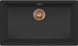 Elleci - Mosogatótálca Zen 130 Keratek K86 Black bronz tartozékokkal LKZ13086BRZ (LKZ13086BRZ)