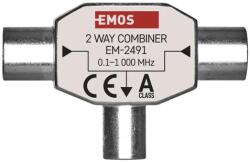 EMOS antenna közösítő 0, 1-1 000 MHz eu 2491 /d193 J0197 (J0197)
