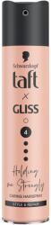 Schwarzkopf, Taft Taft X Gliss Holding me Strongly Ápoló hajlakk 250 ml