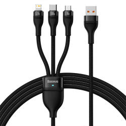 Baseus 3in1 USB elosztó USB-C/A -> USB-C, micro-USB, Lightning