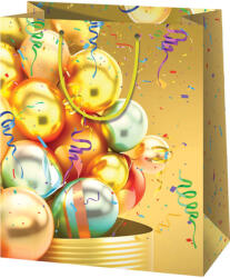 Cardex Cardex: Sárga lufis óriás méretű ajándéktáska 33x15x44, 5cm (49319) - jatekshop