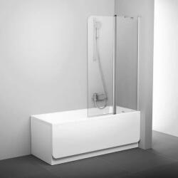 RAVAK Kádparaván CVS2-100 jobbos szatén + Transparent (7QRA0U00Z1)