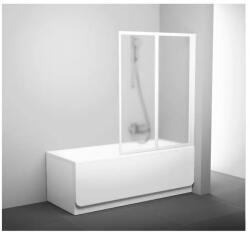 RAVAK Kádparaván VS2 105 fehér + Grape (796M0100ZG)